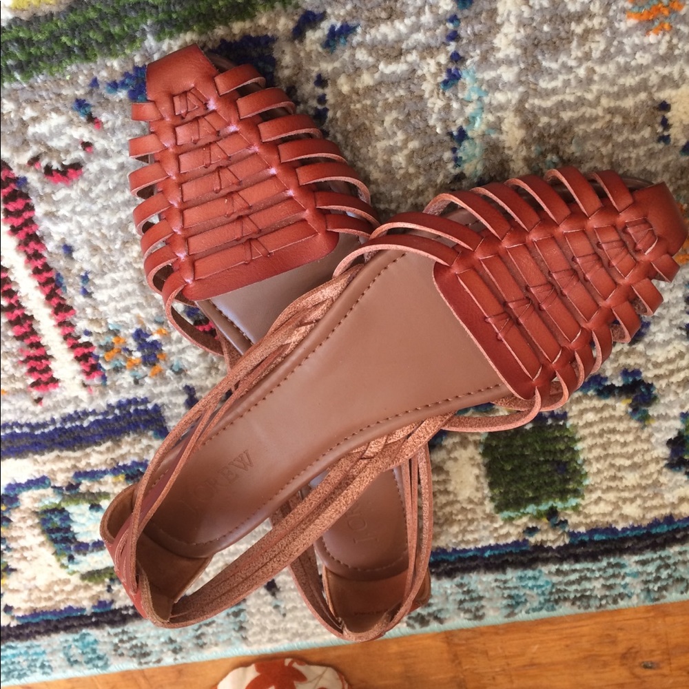 J crew huarache sandals Sz 7